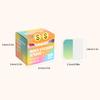 128 Sheets/Roll Pearlescent Transparent Index Sticker Colorful Funny Sticky Notes Marking Note Memo Pad Students Writing Supplies