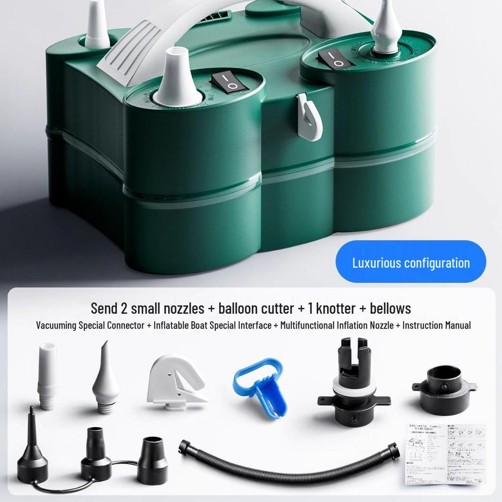 Automatic Electric Balloon Pump - Portable Inflator & Blower