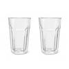 Leopold vienna set de 2 verres double paroi latte macchiato 280ml