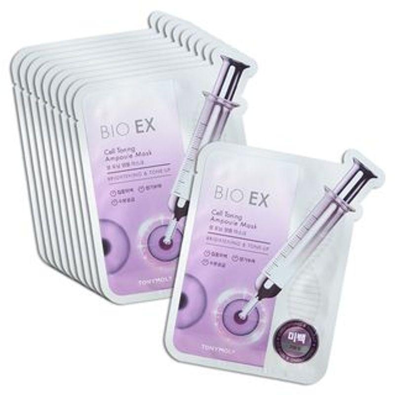 TONYMOLY - Bio EX Cell Toning Ampoule Mask Set 10pcs 30g x 10pcs