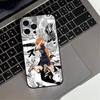 E-Epic Volleyball Haikyuu  Phone Case For iPhone 17,16,15,14,13,12,11 Plus,Pro Max,XS,Soft Silicone Black Cover
