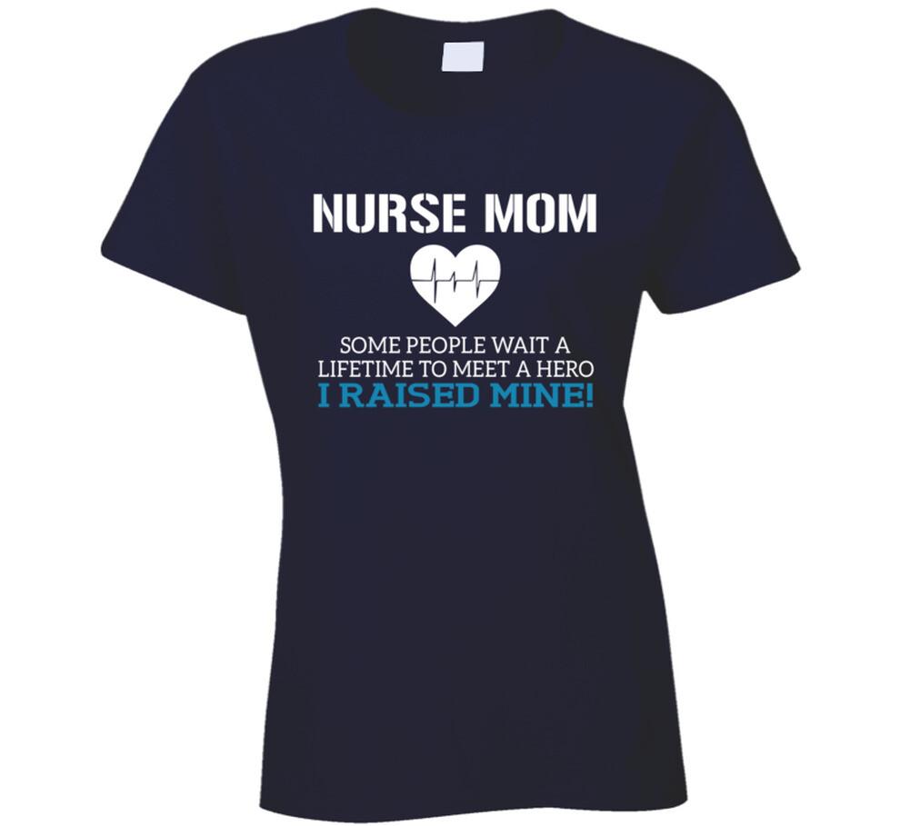 Nurse Mom T Shirt Mens Womens Tees Top S