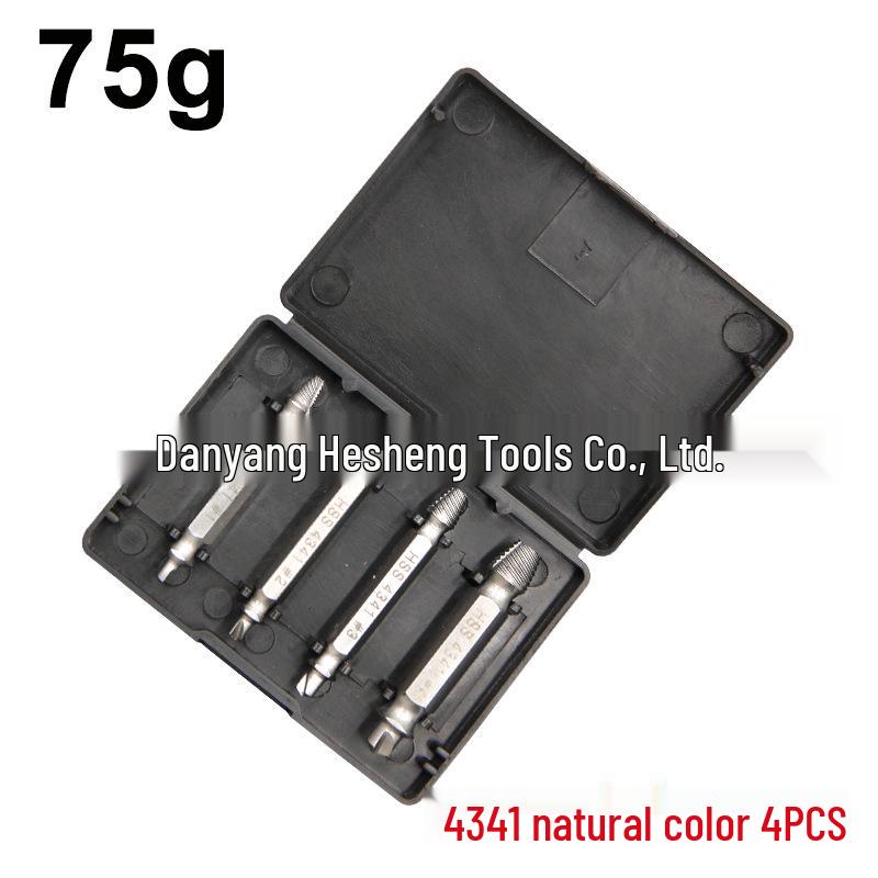 High-Speed Steel Double-Head Screw Extractor & S2 Screwdriver Set