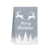 Christmas gift hanging kitchen towel hand wipe absorbent towel household bathroom cartoon hanging towel cleaning rag