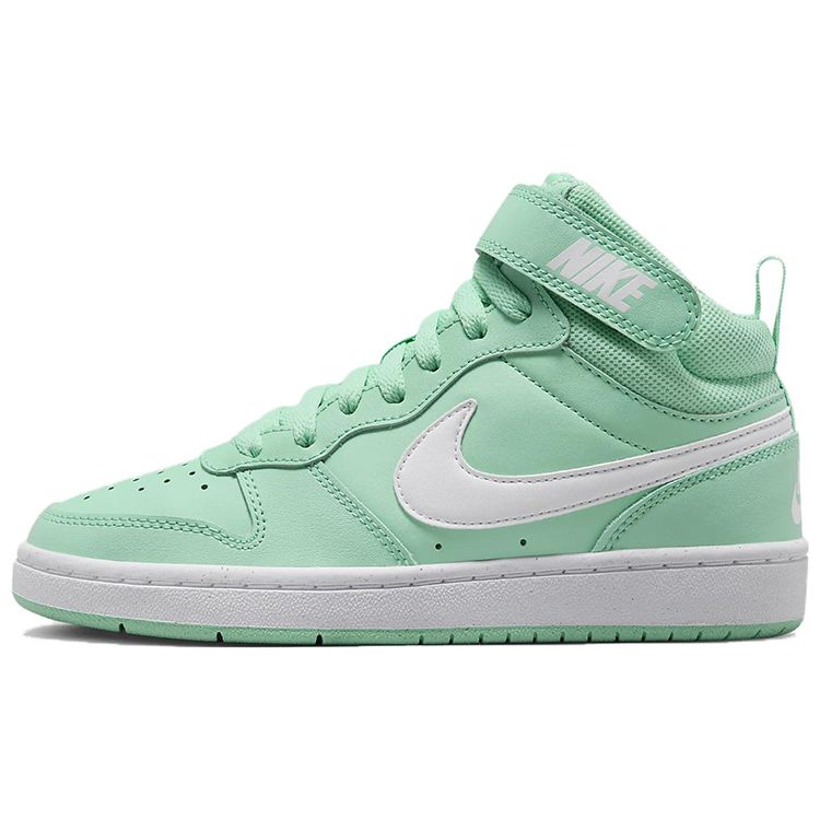 Nike Court Borough Mid 2 GS Emerald Rise Kids Sneakers Green White CD7782-300
