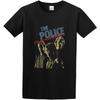 The Police Japanese Concert Tour Band Poster Vintage Distress Unisex 100% Cotton Short-Sleeve T-Shirts Black