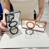 Samsung S26 Ultra High-Transparency Magnetic Wireless Charging Case with Rotating Stand