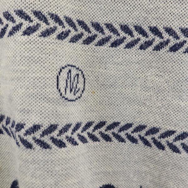 MARK&LONA Made In Japan Wool Overall Handle Long Sleeve V Neck Knit Men's Used