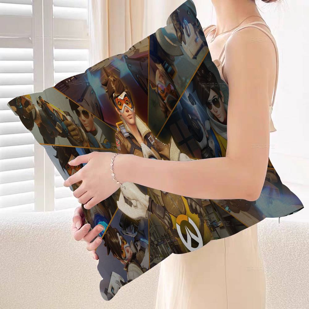 Game D-DVAS Pillow Cushion Cover Pillowcase Living Room Sofa Home Decor Customized
