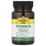 Vitamin D3, 125 Mcg (5,000 IU), 60 Softgels