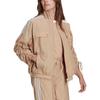 adidas Originals Jackets Women's Khaki Stand Collar Moderate Other HM1700
