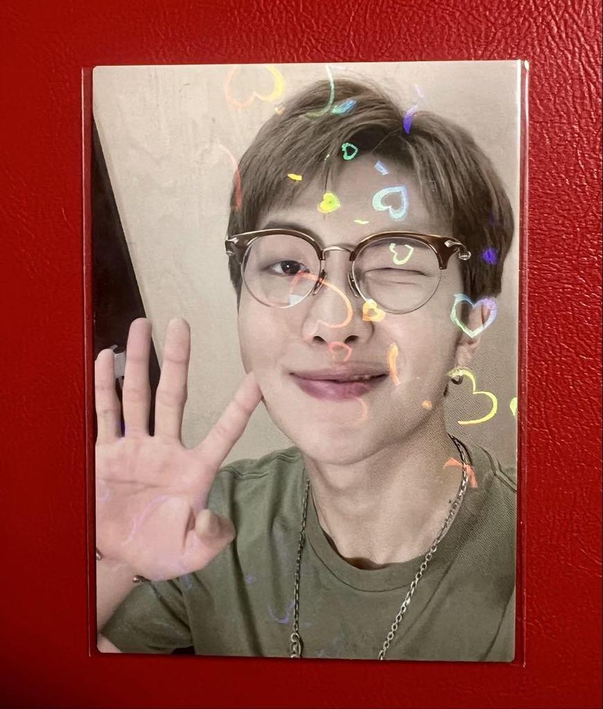 [USED] BTS Trading Card JPFC Continuation Bonus RM