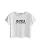 VIVACIOUS Chill Crop Tee White