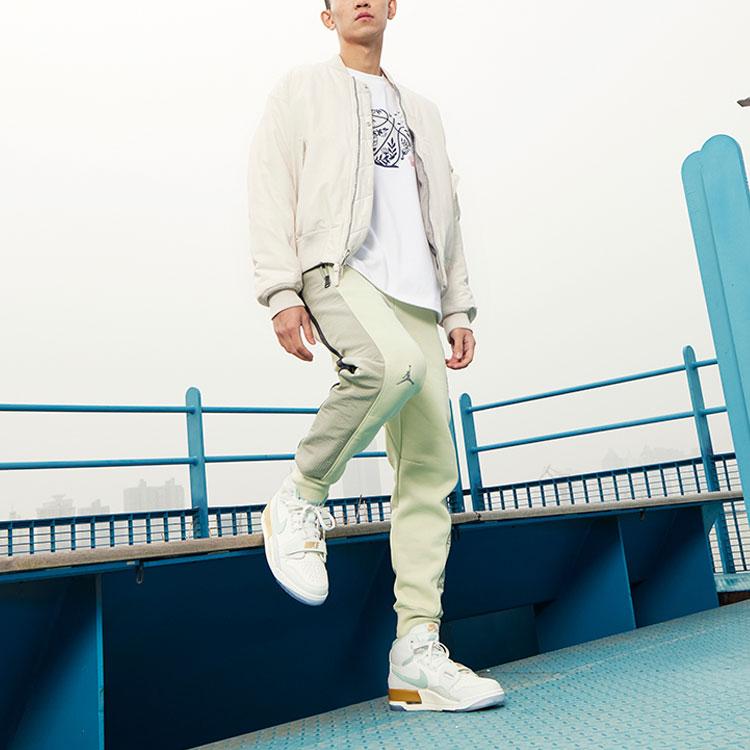 Jordan Essentials Ma-1 Reversible Flight Jacket With Logo Weave Men Jackets Lime DA9797-104