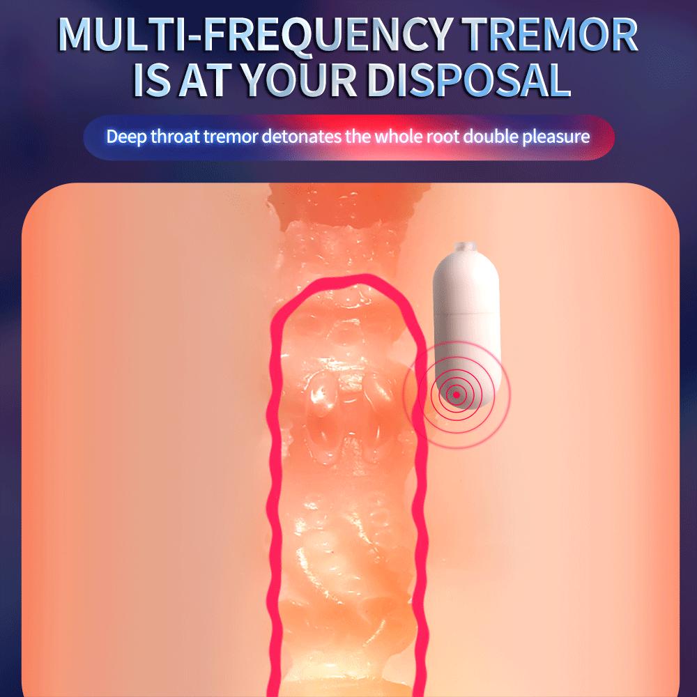 New Male Masturbator 5 Automatic Manual Sucking Modes Voice 8 Vibrations Oral Suction Blowjob Real Vagina Sex Toys
