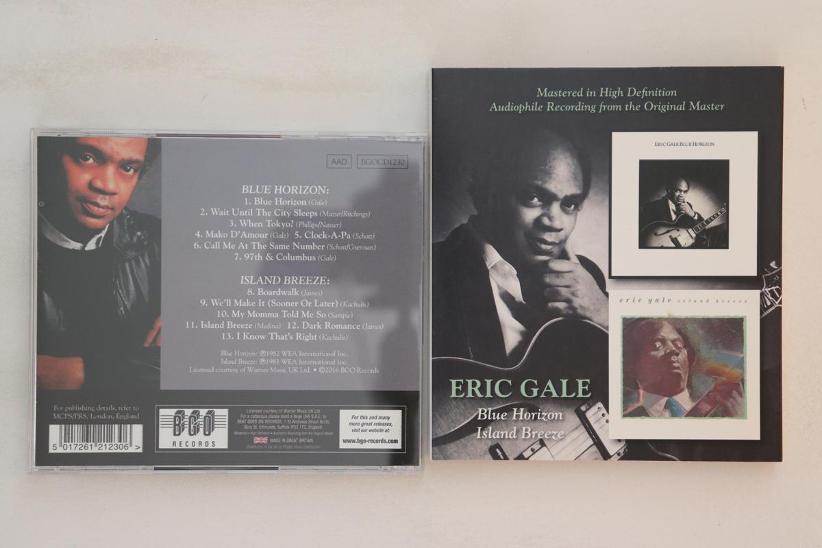 

CD ERIC GALE Blue Horizon Island Breeze BGOCD1230 BGO RECORDS 2016 UK Jazz Used