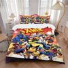 Xmen Mutant Heroes Print 3Pcs Bedding Setduvet Cover With 2 Bedropillowcase Home Birthday Gift