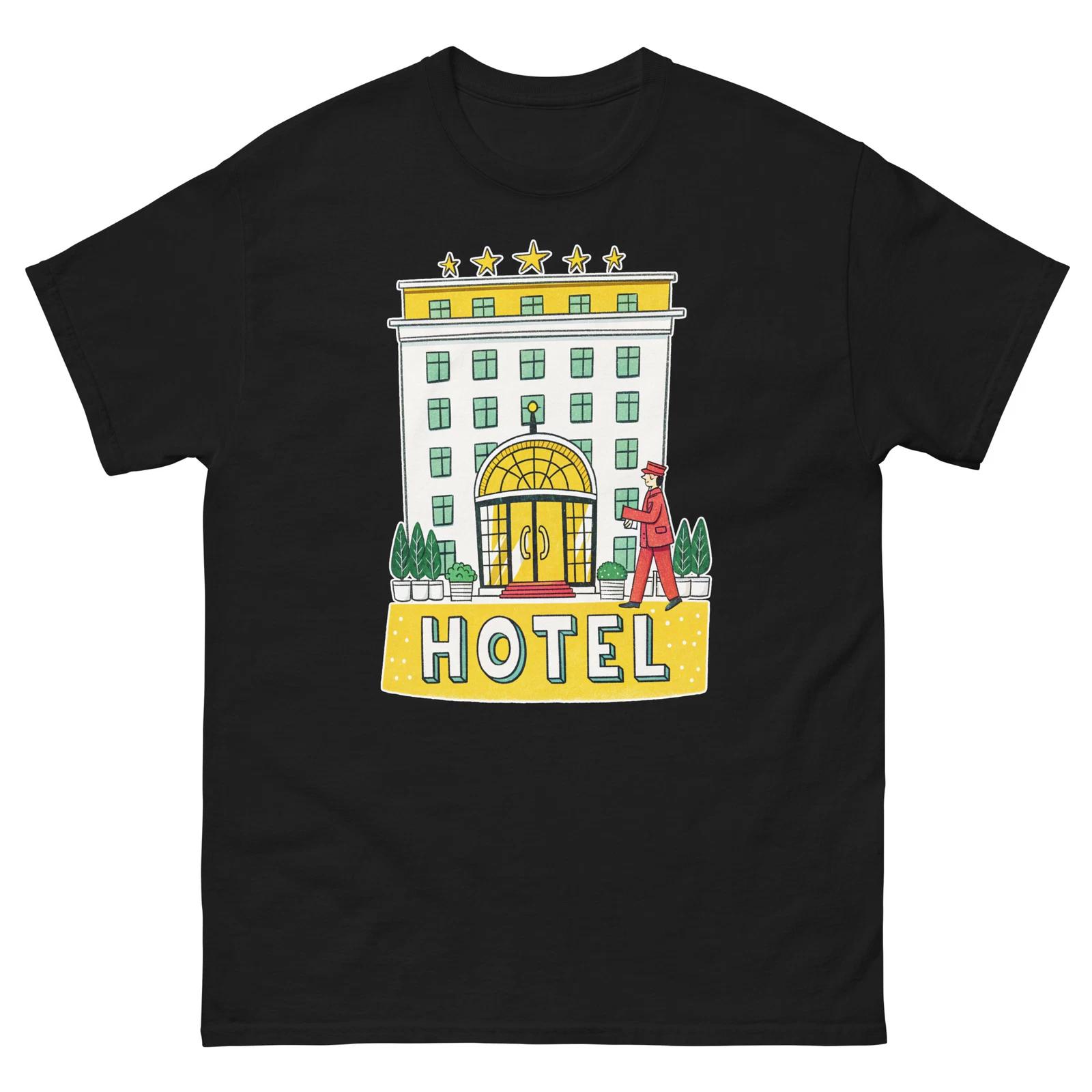 Hotel Everyday Location Building Place T-Shirt M