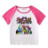 2026 Kids' Summer Clothing Set: Boys & Girls Casual Sports Outfit, Short Sleeve T-shirt & Hot Pants Two-Piece