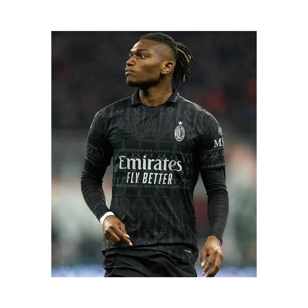 Ac Milan 2023/24 New Seasonless Special Design Concept Jersey (Black Third Shirt)