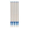 3/5/20 PCS Metal Refills 0.5mm for Roller Ballpoint Pen Business Pen Ball Pen Leads 11cm Length Office School Supply Stationery