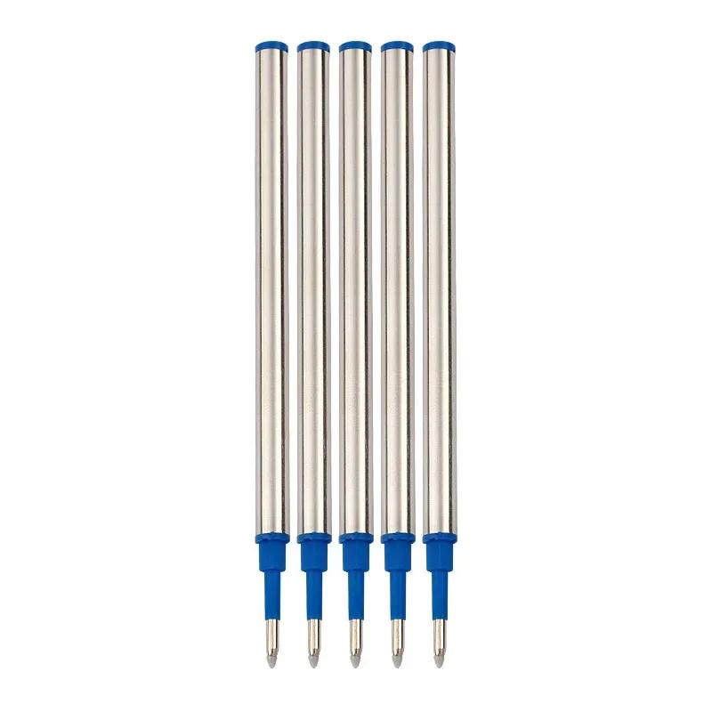 3/5/20 PCS Metal Refills 0.5mm for Roller Ballpoint Pen Business Pen Ball Pen Leads 11cm Length Office School Supply Stationery
