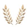 1pair Trendy Tree Leaf Brooch For Women Men Exquisite Leaves Female Brooches Collar Needle Party Jewelry Accessories Gifts