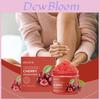 Eelhoe Cherry Sugar Body Scrub Gentle Exfoliating Moisturizing Cleansing Cream For Hydrated Skin