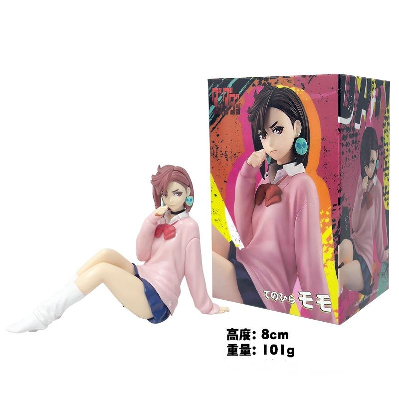 Hot Dandadan Momo Ayase Anime Girl Figure Takakura Ken Action Figure Okarun/Shiratori Aira Figurine Collectible Model Doll Toys