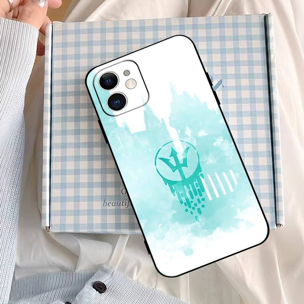 Percy Jackson Handyhülle Schwarze Handyhülle Für IPhone 17/16/15/13/14 Pro Max/ 11Plus/X/Xr/Xs Max 13mini