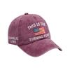 Washed Baseball Cap Fashion Sun Hat Peaked Cap
