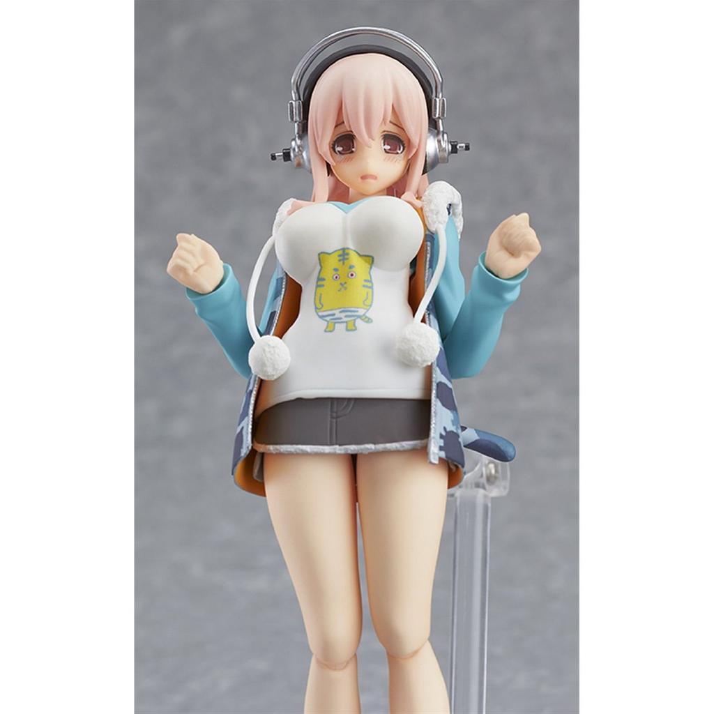 Figma Super Sonico Tiger Parka Painted Movable Ver. (Non-scale ABS&PVC Figure)