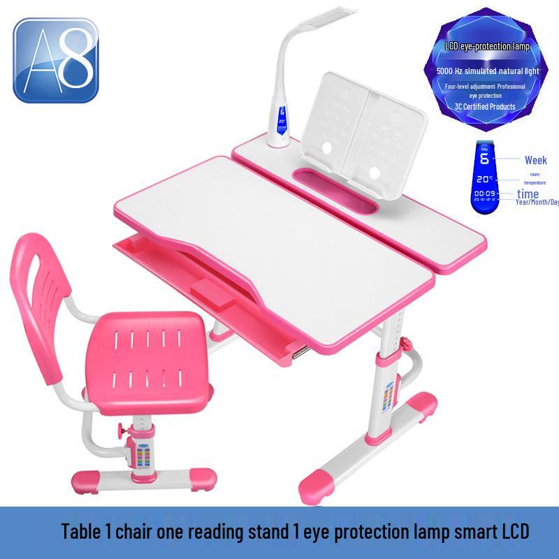 Tongben Shi 80CM Child's Adjustable Study Desk & Chair Set with Posture and Eye Protection