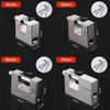 Creative Stainless Steel Heavy Duty Padlocks Anti-cut Anti-pry Anti-theft Lock Safety With Keys Gate Locks
