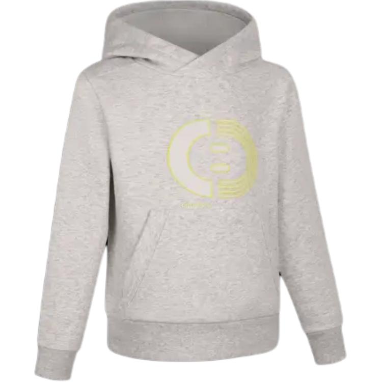 

Decathlon Толстовка с капюшоном Флисовая Свободная и удобная пуловер Серая Детский стиль 5-6 серый