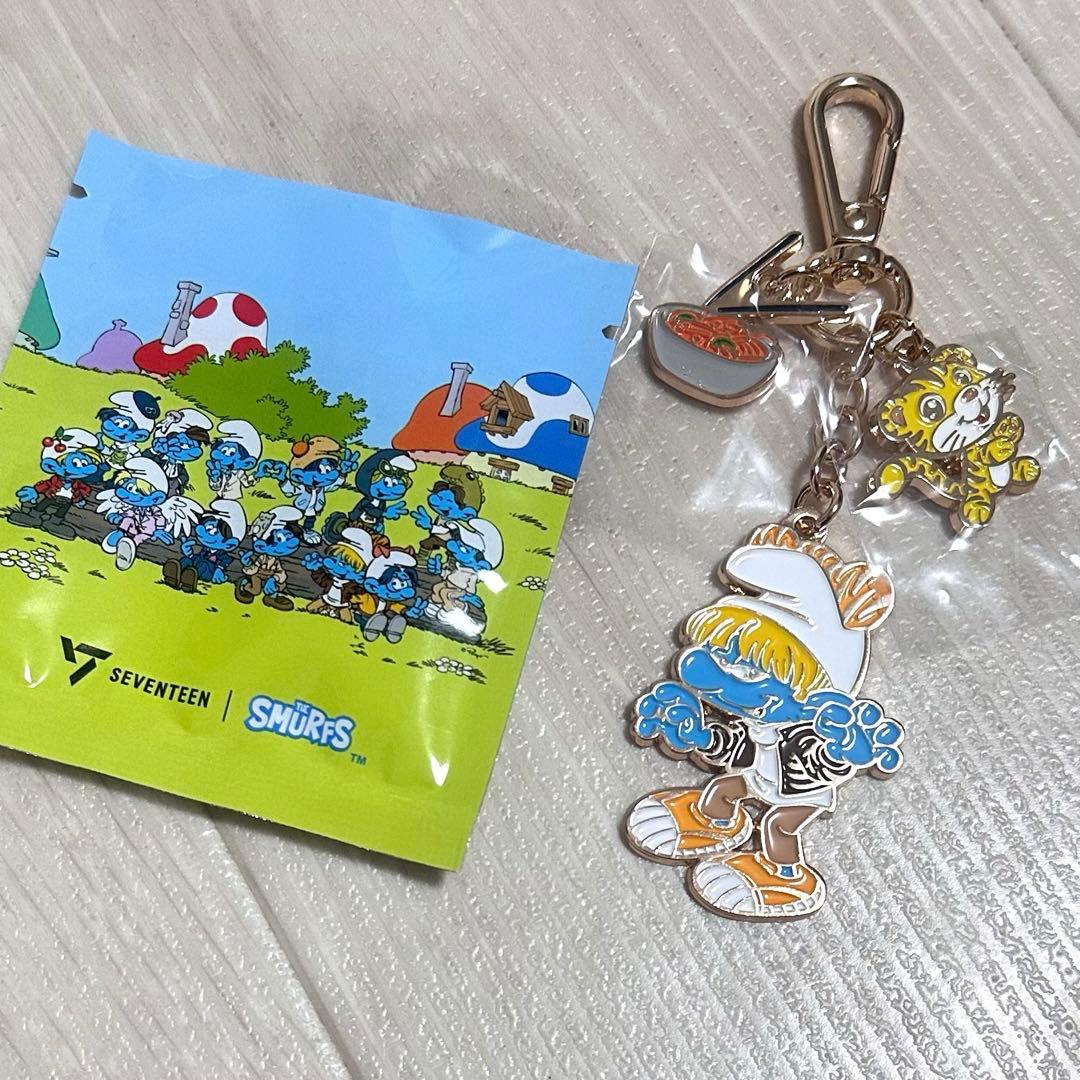 [USED] SEVENTEEN Smurf Isaac Keyring Star
