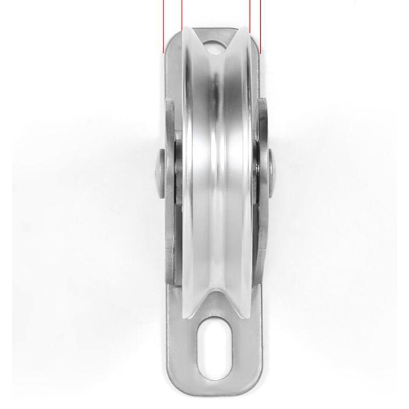 Quick Install Workout Pulley Heavy Duty Gym Pulley Strength Training Quiet Bearing Wheel Home Gyms Equipment Accessories