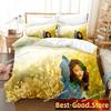 Top Sexy Selena Gomez Bedding Set Printed Single Comforter Quilt Bed Cover Duvet Cover Pillow Case 3 Pieces Sets Kids Adult Size