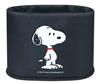 Snoopy Car Trash Small Item Fall Snoopy Can, Storage, Stylish, Nylon, Black, Simple, Round, Slim, Won't Over, Cute,
