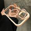 Luxury Transparent Phone Case For For Iphone 11 12 13 14 15 16 Pro Max Plus Magnetic Kickstand Stand Shockproof Bumper Cover