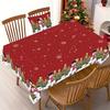 Christmas Tablecloth Snowman Xmas Tree Merry Christmas Decoration for Home 2025 Kitchen Dinning Tablecloth Navidad Decor