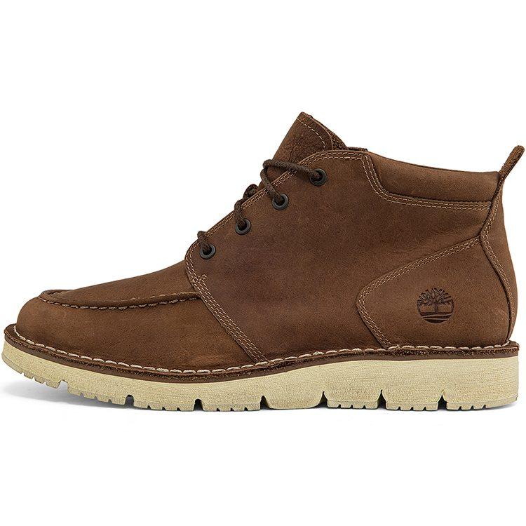 Timberland Westmore Moc Toe Chukka Wide Fit Boot 'Medium Brown Full Grain' A2GQFW