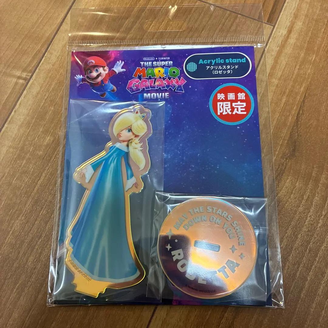 Super Mario Galaxy Movie Limited Acrylic Stand Figure Rosalina 2026