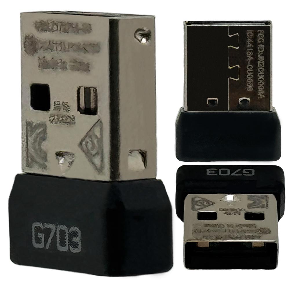 1/2Pcs USB Receiver Mouse Wireless Dongle Adapter for Logitech G703 G903 Wireless Mouse Mice Adapter Mice Accessories