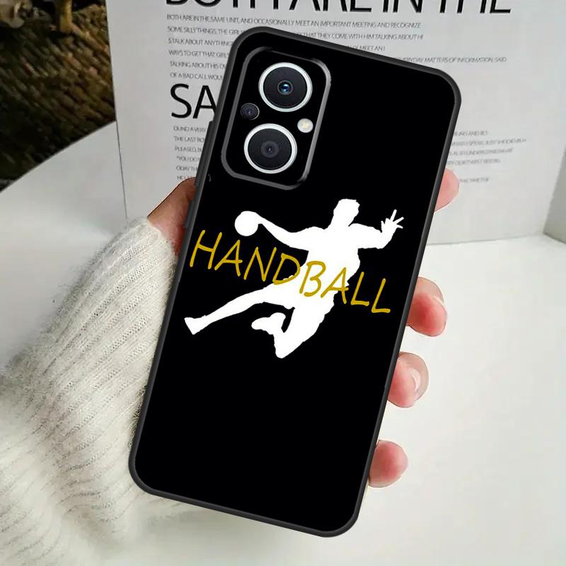 Handball Sport Case For OPPO Reno 13F 14F 12F 10 11 12 13 14 Pro 8T 7 8 Lite OPPO Find X6 X5 X8 X9 Pro Cover