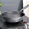 Baishide Laofusi 32cm Stainless Steel Wok