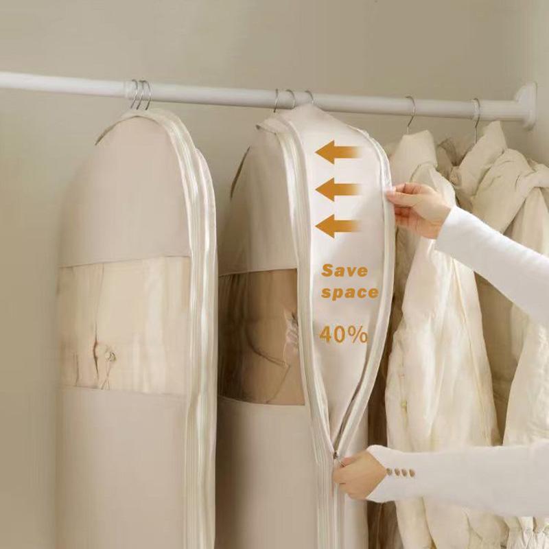 1pc Clothing Compression Bag Wardrobe Organizer Down Jacket Compression Storage Bag Save Space Closet Clothes Organizer Bag
