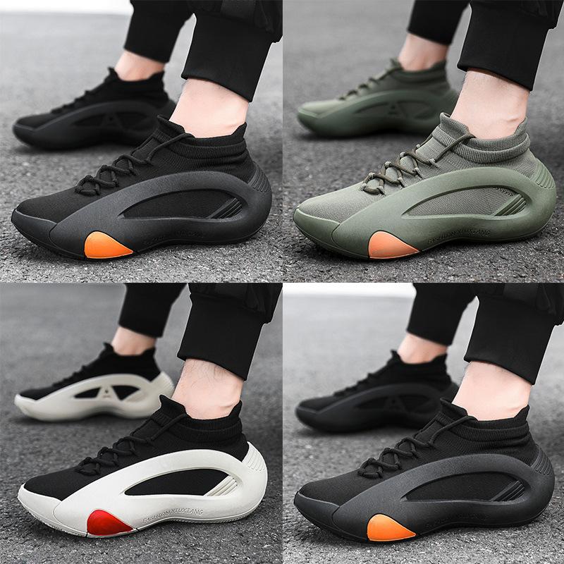 Tide und Jugend Socken und Schuhe 22 Sommer Neu Sub-Mesh Fly-Weave Atmungsaktiv Dicke Sohle Freizeitschuhe