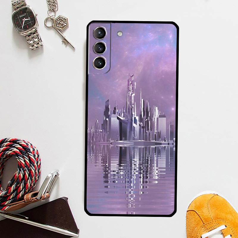 

Чехол для телефона Stargate Atlantis для Samsung Galaxy S24 Ultra S22 Plus S20 S21 S23 FE Note 20 10 S8 S9 S10 Galaxy S21 Plus