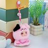 Sunny Sweetheart Vinyl Face Doll Chicken Plush Toy Children's Bear Doll Piglet Backpack Pendant